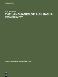 cover of the book Languages of a Bilingual Community.