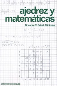 cover of the book Ajedrez y matemáticas