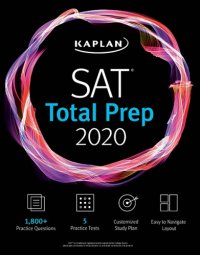 cover of the book SAT Total Prep 2020: 5 Practice Tests + Proven Strategies + Online + Video