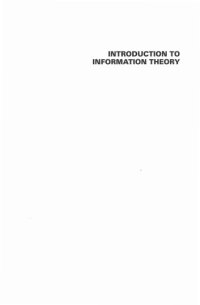 cover of the book Introduction to information theory