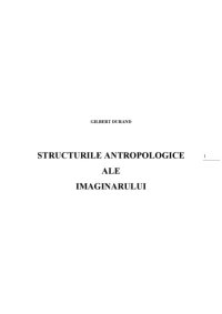 cover of the book Structurile antropologice ale imaginarului