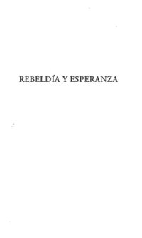 cover of the book Rebeldía y esperanza