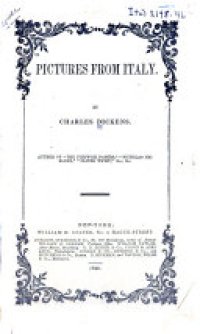 cover of the book Pictures from Italy