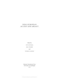 cover of the book Indo-European nominal ablaut patterns: The Anatolian evidence