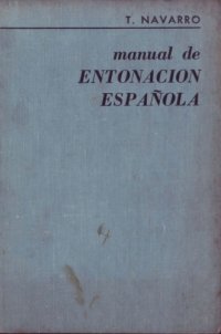 cover of the book Manual de Entonación Española