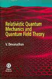 cover of the book Relativistic quantum mechanics and quantum field theory