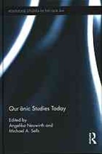 cover of the book Qurʼanic studies today