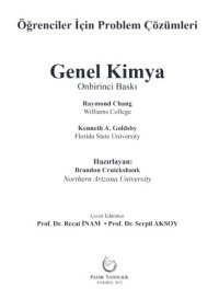 cover of the book Öğrenciler İçin Problem Çözümleri Genel Kimya