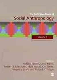 cover of the book The SAGE Handbook of Social Anthropology