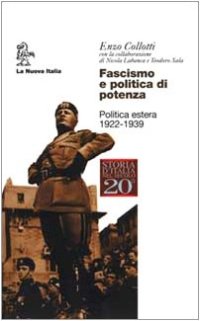 cover of the book Fascismo e politica di potenza. Politica estera 1922-1939