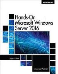 cover of the book Hands-on Microsoft Windows Server 2016