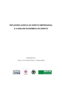 cover of the book Reflexões acerca do Direito Empresarial e a análise econômica do direito