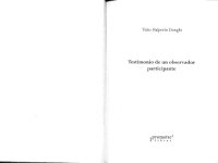 cover of the book Testimonio de un observador participante: medio siglo de estudios latinoamericanos en un mundo cambiante