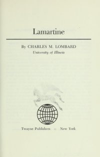 cover of the book Lamartine.