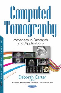 cover of the book Computed tomography : advances in research and applications