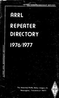 cover of the book The ARRL repeater directory 1976-1977