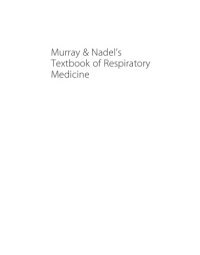 cover of the book Murray & Nadel’s Textbook of Respiratory Medicine