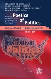 cover of the book Poetics of Politics : Textuality and Social Relevance in Contemporary American Literature and Culture.