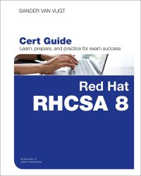 cover of the book Red Hat RHCSA 8 Cert Guide: EX200