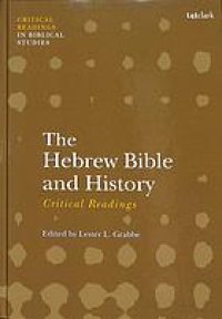 cover of the book The Hebrew Bible and history critical readings