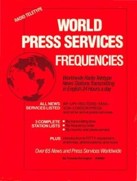 cover of the book Worldwide radioteletype news services frequency lists