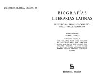 cover of the book Biografías literarias latinas: Suetonio Valerio Probo Servio Focas Vacca Jeronimo