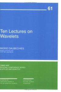cover of the book Ten Lectures On Wavelets