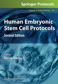 cover of the book Human Embryonic Stem Cell Protocols