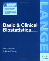 cover of the book Basic & Clinical Biostatistics 