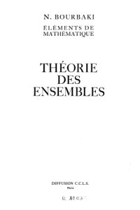 cover of the book Théorie des ensembles