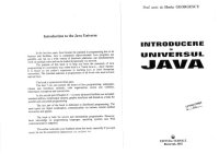 cover of the book Introducere in Universul Java Informatica