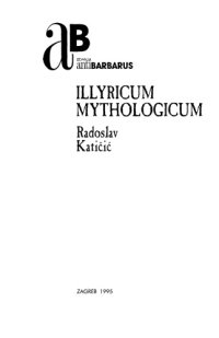 cover of the book Illyricum mythologicum