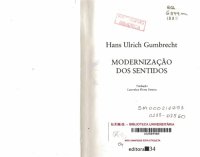 cover of the book Modernização dos sentidos