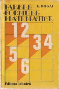 cover of the book Tabele și formule matematice