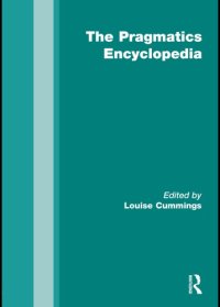 cover of the book The Pragmatics Encyclopedia