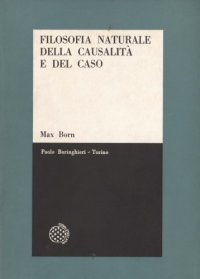 cover of the book Filosofia naturale della causalità e del caso