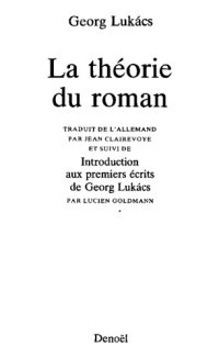 cover of the book La théorie du roman