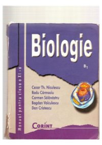 cover of the book Biologie B1 Manual Pentru Clasa a XI-a