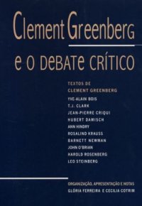 cover of the book Clement Greenberg e o debate critico