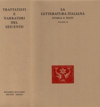 cover of the book La letteratura italiana. Storia e testi. Trattatisti e narratori del Seicento