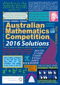 cover of the book Australian Mathematics Competition 2016 Solutions