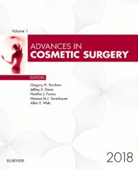 cover of the book Advances in Cosmetic Surgery (Volume 1) – 2018