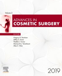 cover of the book Advances in Cosmetic Surgery (Volume 2) – 2019