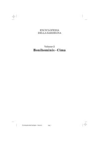 cover of the book Grande Enciclopedia della Sardegna, vol. 2 (Bonihominis - Cima)