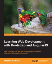 cover of the book Learning Web Development with Bootstrap and AngularJS