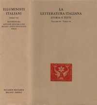 cover of the book La letteratura italiana. Storia e testi. Illuministi italiani. Riformatori delle antiche repubbliche, dei ducati, dello Stato Pontificio e delle isole