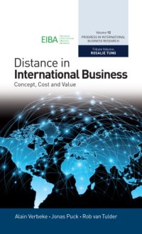 cover of the book Distance in International Business: Concept, Cost and Value