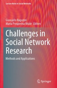 cover of the book Challenges In Social Network Research: Methods And Applications