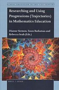 cover of the book Researching and using progressions (trajectories) in mathematics education