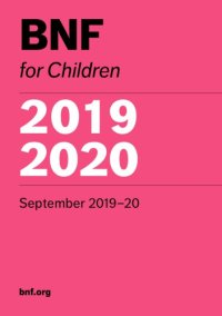 cover of the book BNF for Children 2019-2020